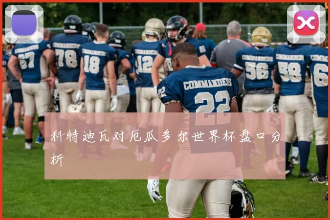 科特迪瓦对厄瓜多尔世界杯盘口分析